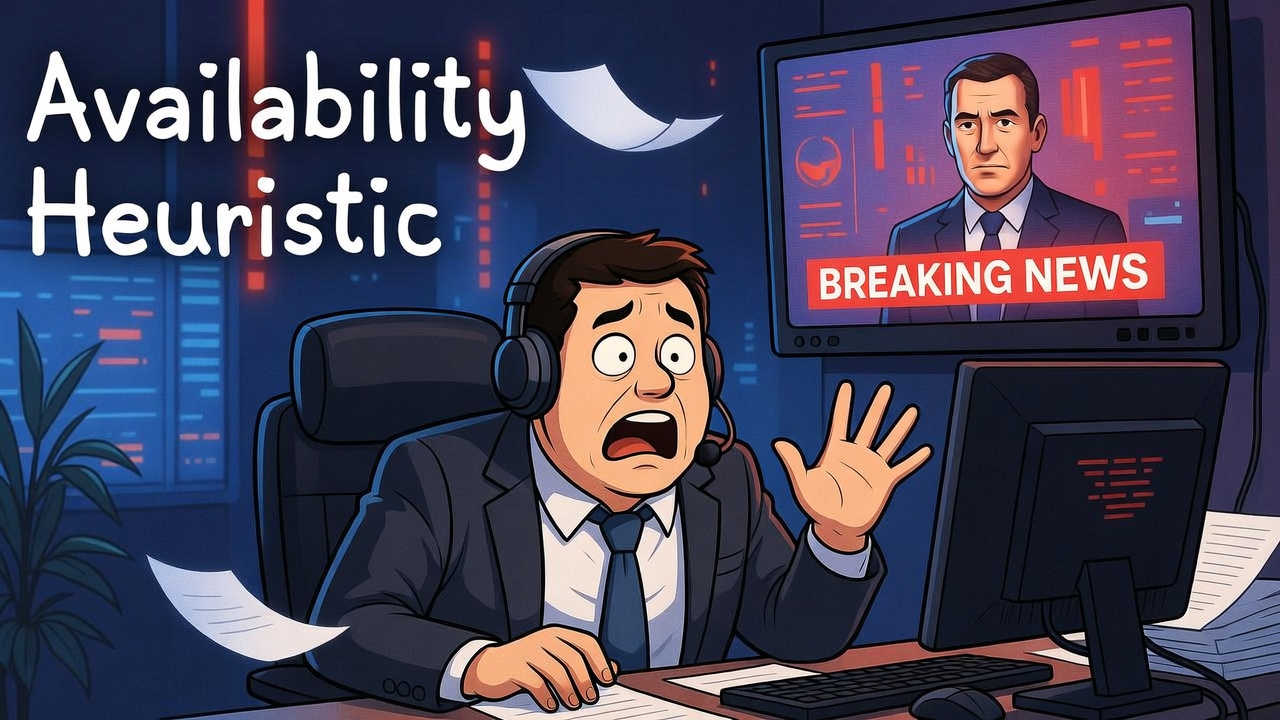 Availability Heuristic in Trading: Why Dramatic News Drives Bad Choices